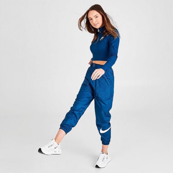 Nike | Pants u0026 Jumpsuits | Nike Sportswear Woven Swoosh Womens Jogger Pants  | Poshmark